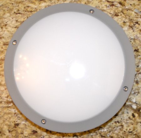 (image for) 2D LED Cast Aluminium Bulkhead Light 20w