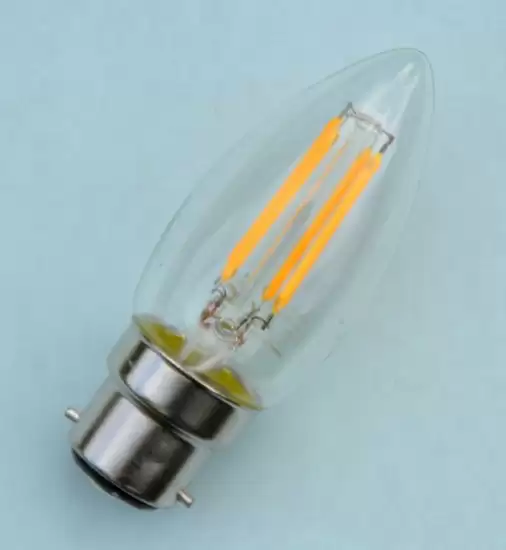 LED Candle Filament Bulb 4w B22