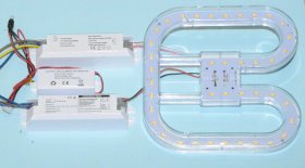 2D LED Emergency D-Shape 16W 4 pin