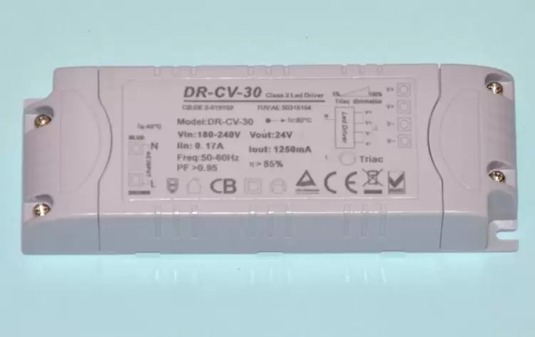 24v Mains Dimmable LED Driver - 30w