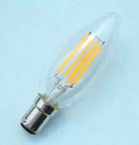 LED Candle Filament Bulb 4w B15