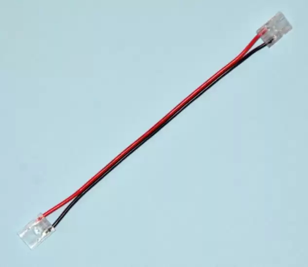 LED Tape Connector Single Colour 5050 2 end wire