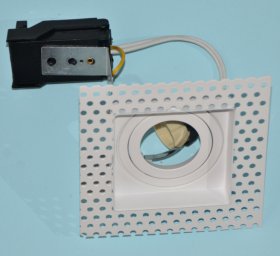 Plaster in downlight- Square Single A308-B