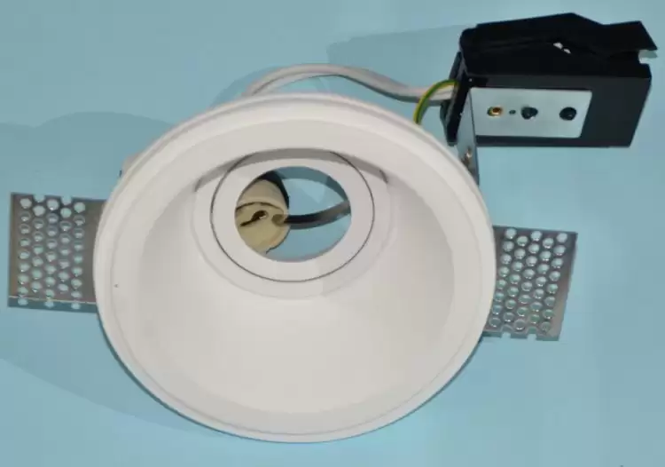 Plaster Downlight Single Round Recessed SD0027