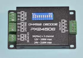 PX24506 - DMX 512 Decoder and driver