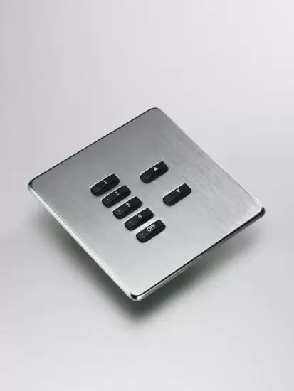 Rako - Brushed Stainless Steel Cover Plate Kit - WLF-070-SS