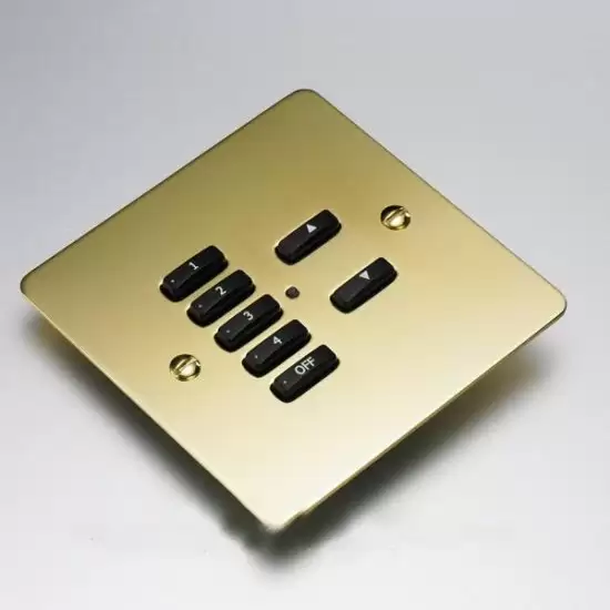 Rako - Polished Brass cover plate Kit - WVF-070-PB