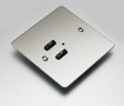 (image for) Rako - Mirrored Stainless Steel cover plate Kit - RVF-070-MSS