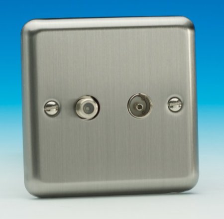 (image for) Varilight 1G TV Socket XS8