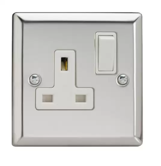 Varilight 1G Switched Socket XC4W