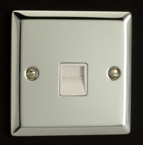 Varilight 1G Telephone Master Socket XCTMW