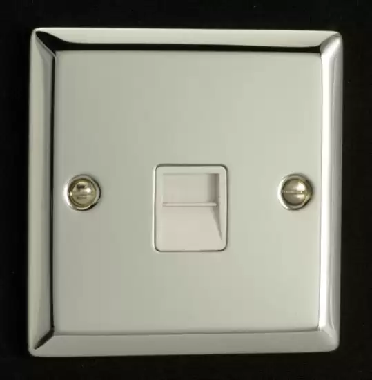 Varilight 1G Telephone Master Socket XCTMW